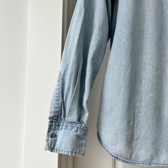 Uniqlo Denim Button Down - Picture 3 of 9